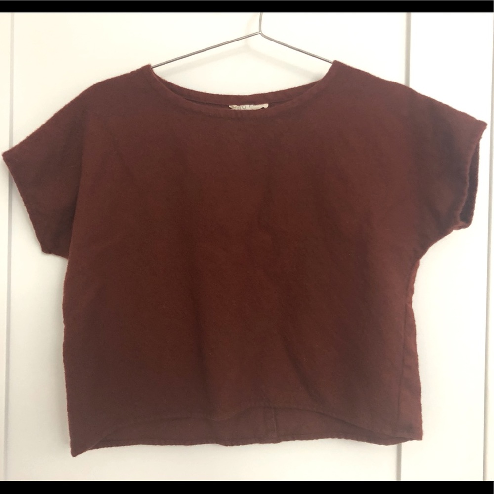 Two fold small wool shirt